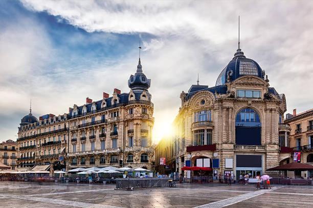 * F3 Haussmannien, Centre-Ville, 4 Pers, Wifi * Montpellier Exterior foto
