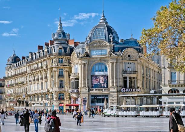 * F3 Haussmannien, Centre-Ville, 4 Pers, Wifi * Montpellier Exterior foto